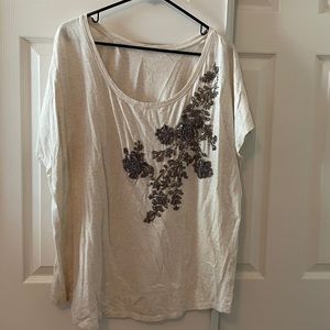 Lane Bryant Embellished Tee